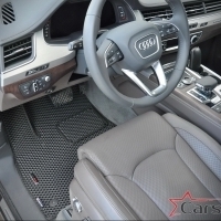Автомобильные коврики EVA на Audi Q7 II 3 ряда (2015->)