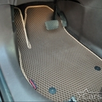 Коврики текстильные на Opel Zafira С 3 ряда (2011->)
