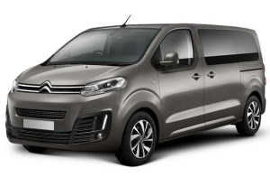 Комплект ковриков в салон и багажник Citroen SpaceTourer 7 мест, не Long (2016-2024)