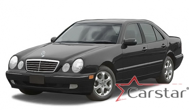 Двухслойные коврики EVA для Mercedes-Benz E-klasse II W210 (1995-2002) 