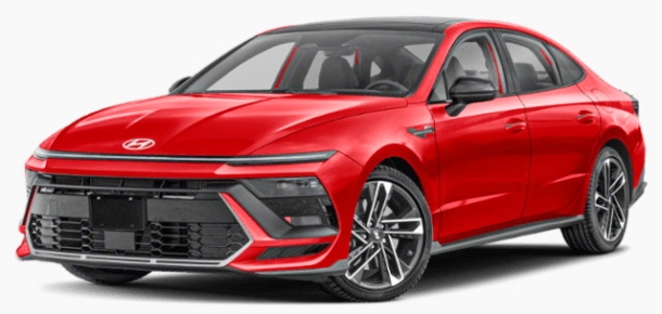 Текстильные коврики для Hyundai Sonata VIII рестайл (2023->) 