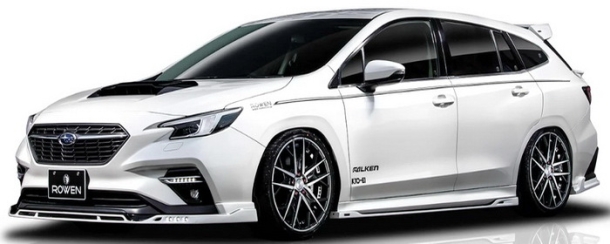 Двухслойные коврики EVA для Subaru Levorg II пр.руль (2020->)