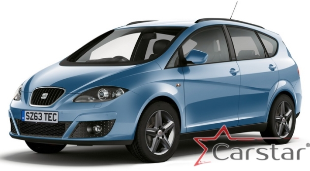 Автомобильные коврики EVA 3D для SEAT Altea I (2004-2015)